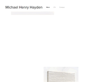 Tablet Screenshot of michaelhenryhayden.com